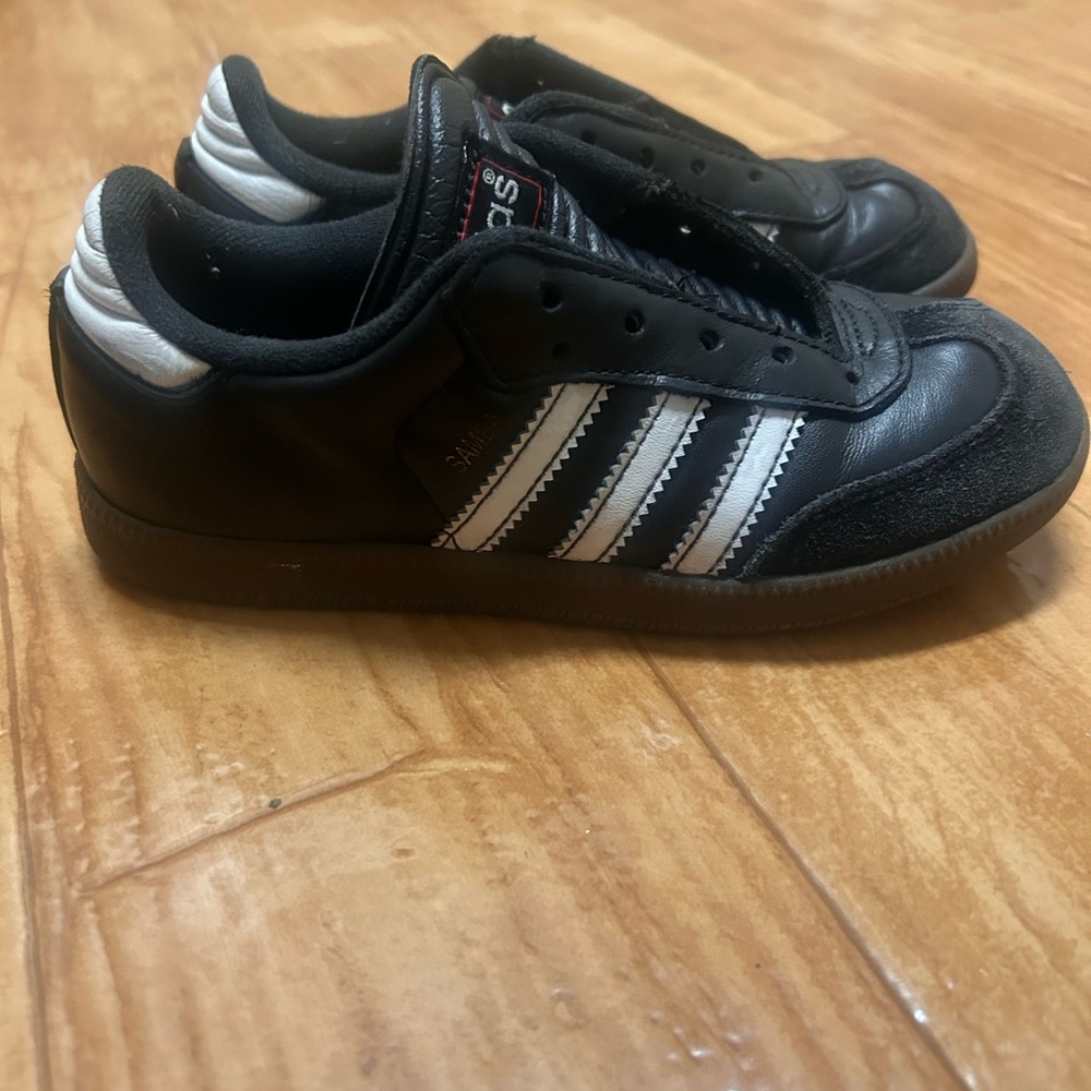 Adidas Samba Classic 036516 Black Soccer Shoes Sneakers Little Kids Size 13K